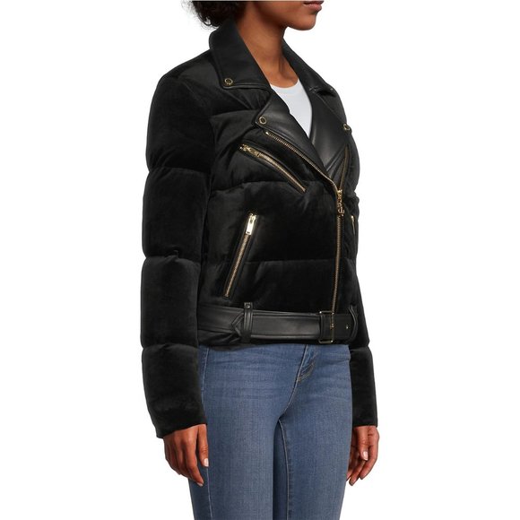 NEW Moose Knuckles Size Small Lorimer Puffer Short Down Jacket - Black - Picture 4 of 6